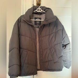Hollister puffer jacket